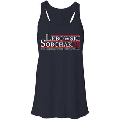 Lebowski Sobchak 28 Flowy Racerback Tank