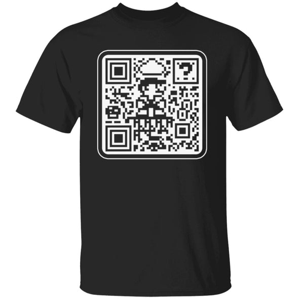 Mario QR Code Cotton Tee