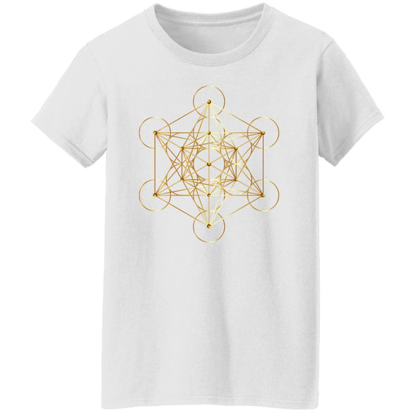 Metatron's Cube Ladies Cotton Tee