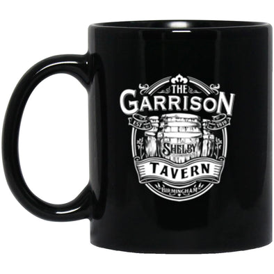 The Garrison Black Mug 11oz (2-sided)