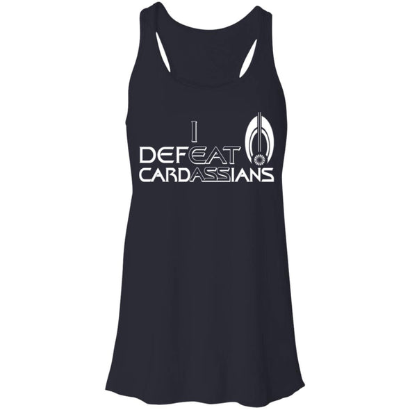 Defeat Cardassians Flowy Racerback Tank