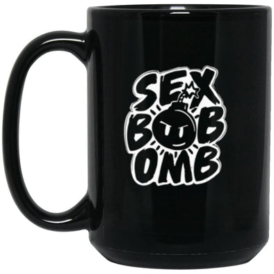 Sex Bob Omb 15oz Black Mug