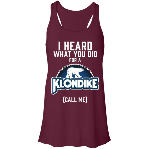 Klondike Flowy Racerback Tank