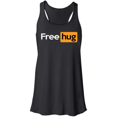 Free Hug Flowy Racerback Tank