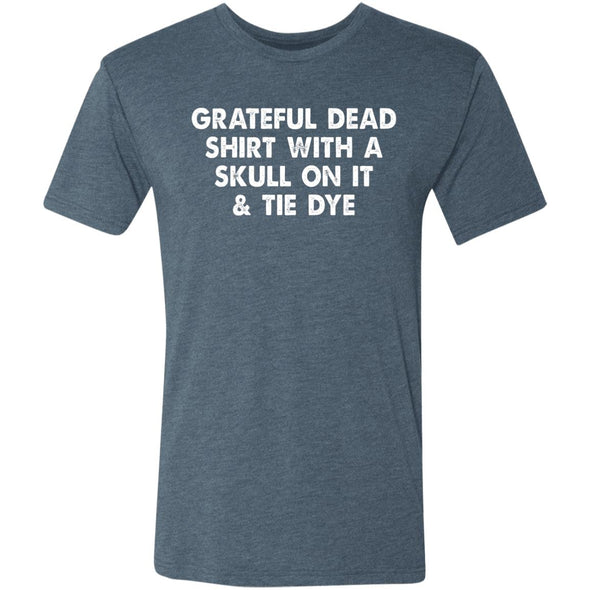 Grateful Dead Shirt Premium Triblend Tee