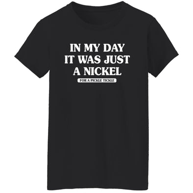 Nickel for a Tickle Ladies Cotton Tee