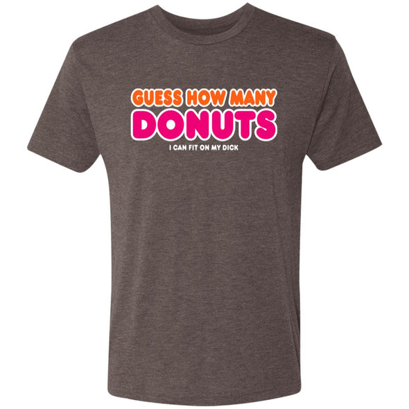 How Many Donuts? Premium Triblend Tee