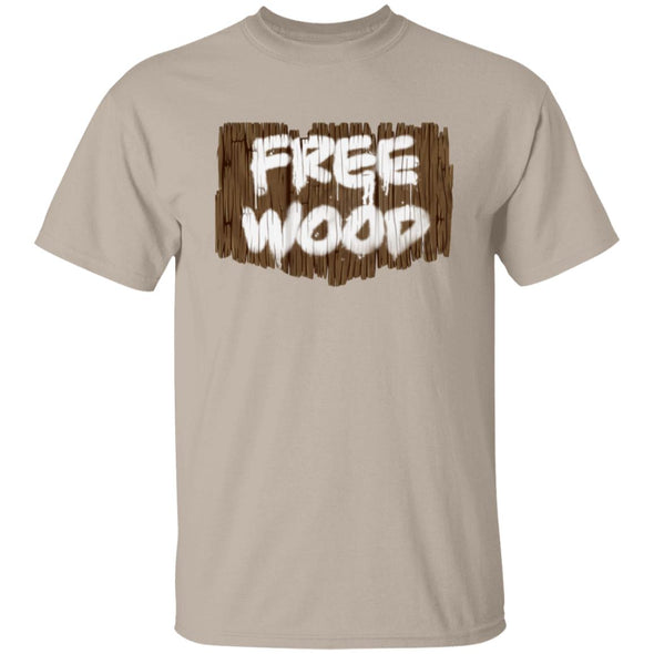 Free Wood Cotton Tee