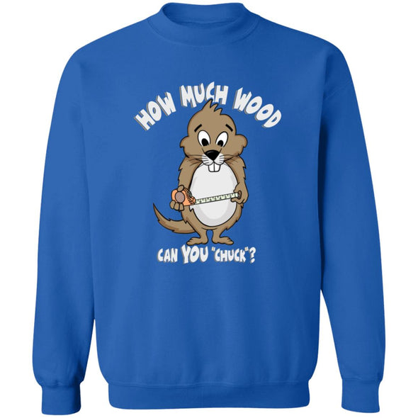 How Much Wood Crewneck Sweatshirt