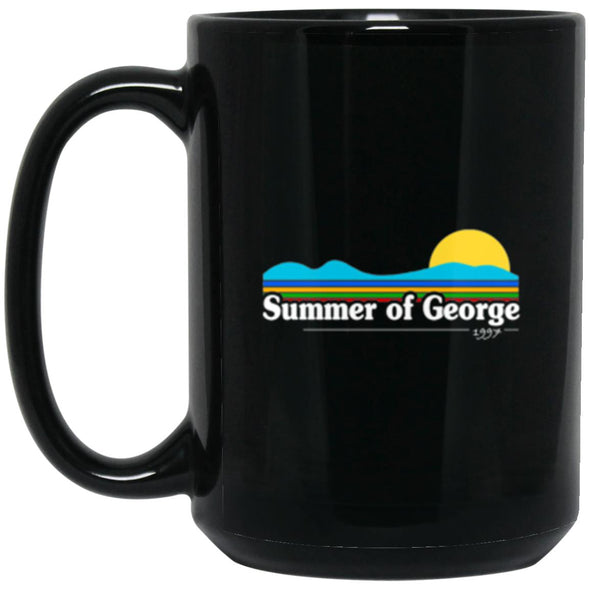 Summer of George Black Mug 15oz (2-sided)