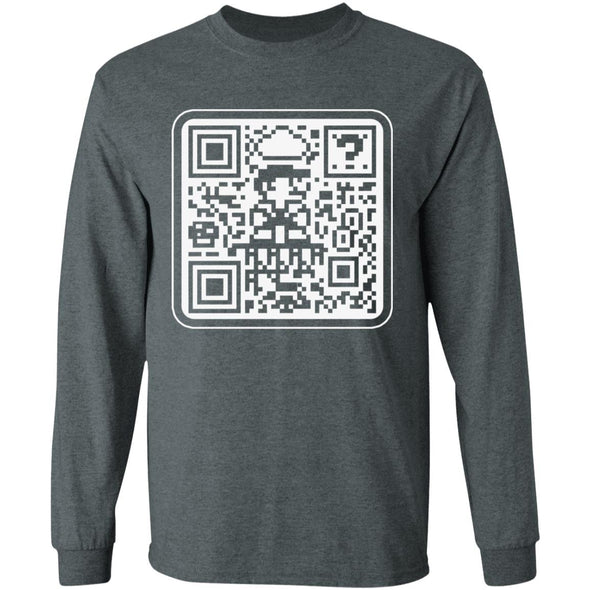 Mario QR Code Long Sleeve