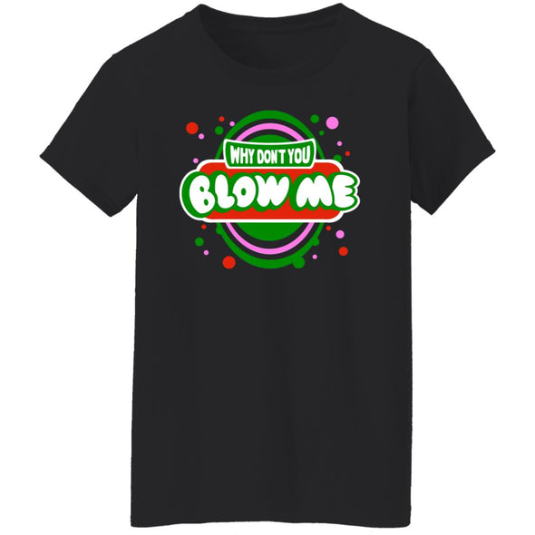 Blow Me Lollipop Ladies Cotton Tee