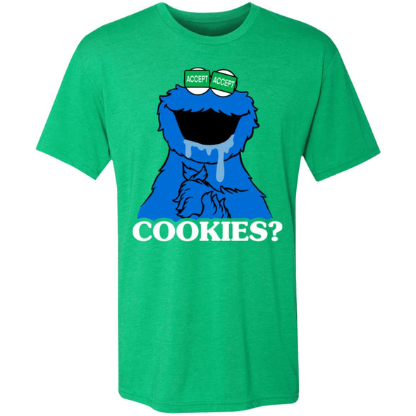 Accept Cookies Premium Triblend Tee