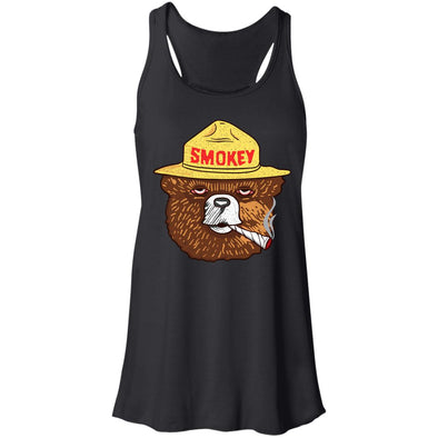 Smokey Flowy Racerback Tank