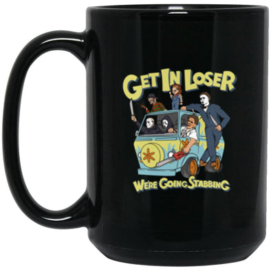 The Murdery Machine Black Mug 15oz (2-sided)