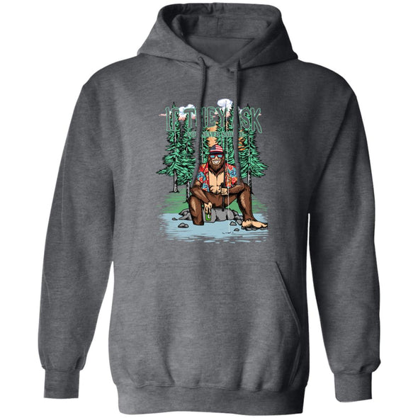 Bigfoot Fishing Hoodie