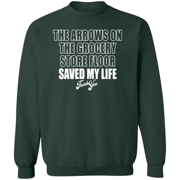 Arrows Saved My Life 2 Crewneck Sweatshirt