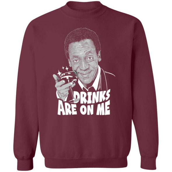 Drinks Are On Me Crewneck Sweatshirt