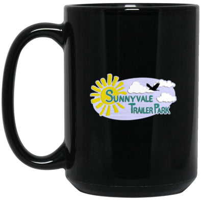 Sunnyvale Black Mug 15oz (2-sided)