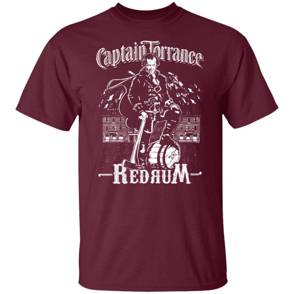 Captain Torrance Red Rum Cotton Tee
