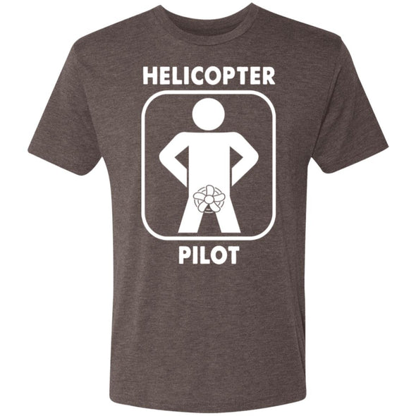 Helicopter Pilot Premium Triblend Tee