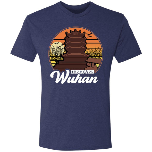 Discover Wuhan Premium Triblend Tee