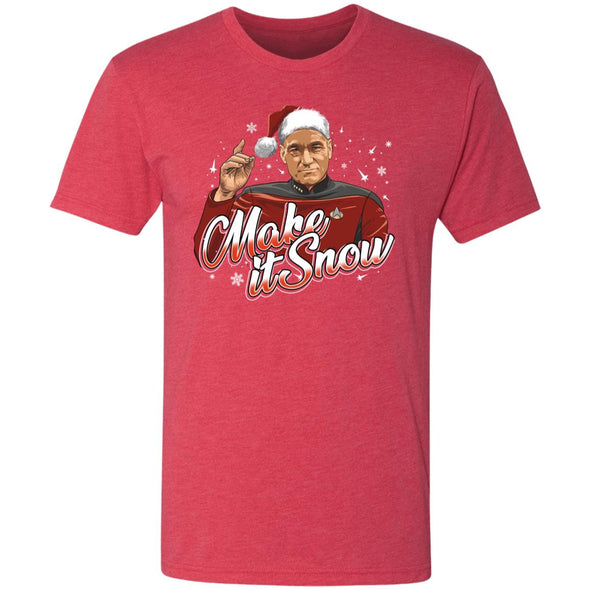 Make It Snow Picard Premium Triblend Tee