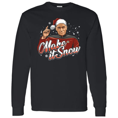 Make It Snow Picard Long Sleeve