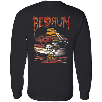 Red Drum (Back Print ) Long Sleeve