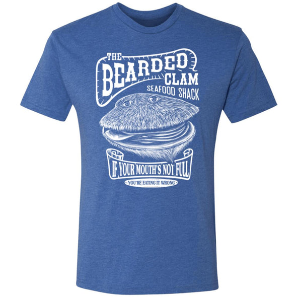 The Bearded Clam Premium Triblend Tee