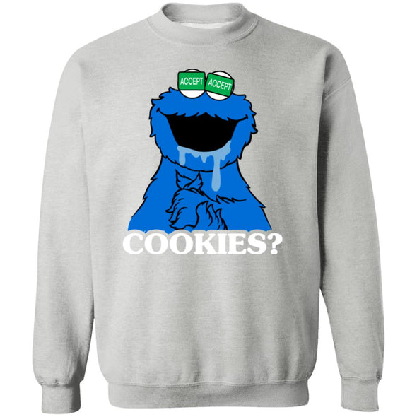 Accept Cookies Crewneck Sweatshirt