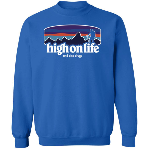 High on Life Crewneck Sweatshirt