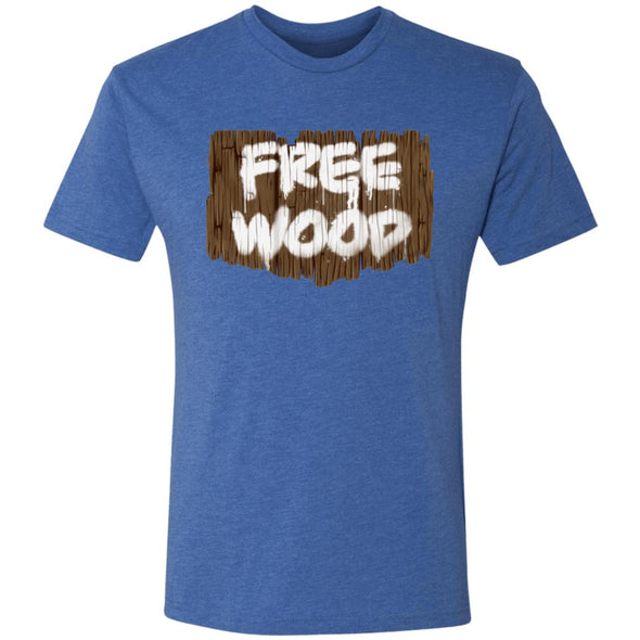 Free Wood Premium Triblend Tee