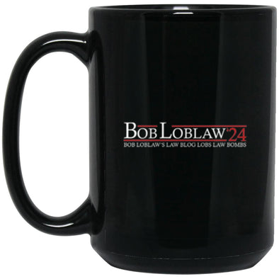 Bob Loblaw 24 Black Mug 15oz (2-sided)