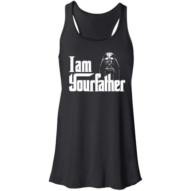 Your Father Flowy Racerback Tank