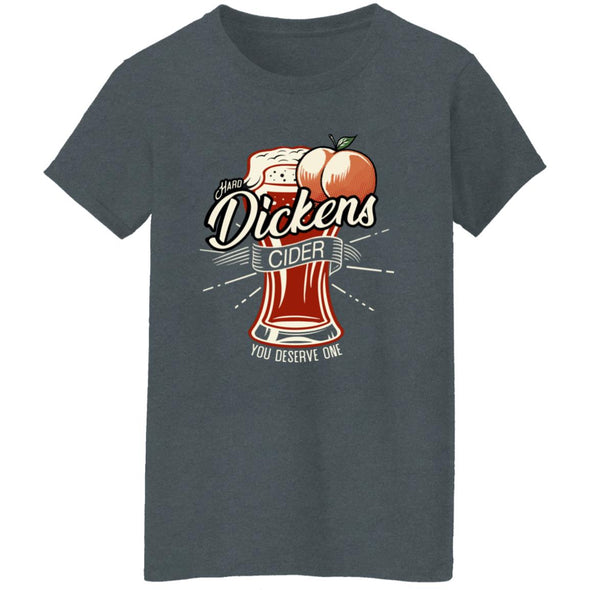 Dickens Cider Vintage Ladies Cotton Tee