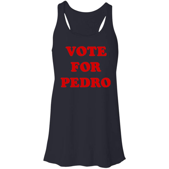 Vote For Pedro Flowy Racerback Tank