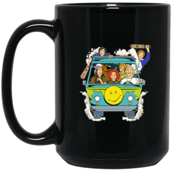 Scooby Dazed Black Mug 15oz (2-sided)