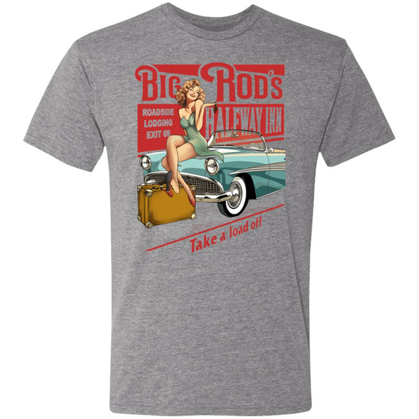 Big Rod's Halfway Inn Premium Triblend Tee