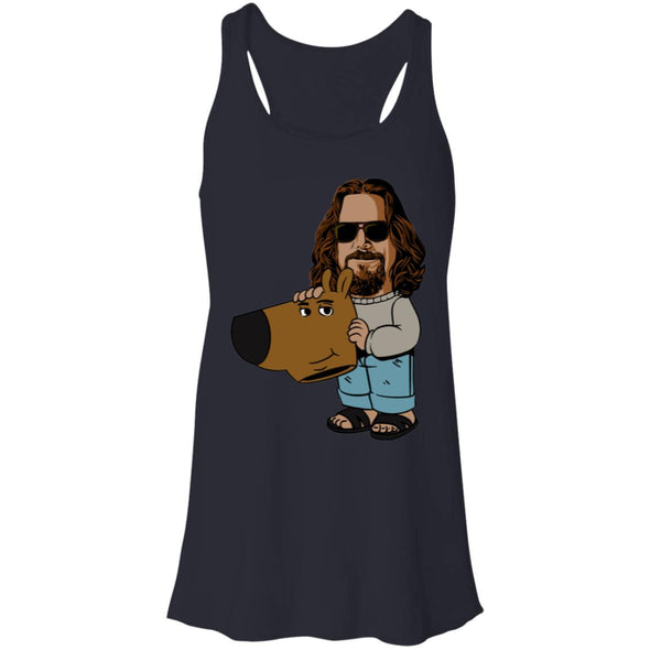 "Just A Chill Guy" Lebowski Flowy Racerback Tank