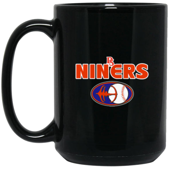 DS Niners Black Mug 15oz (2-sided)