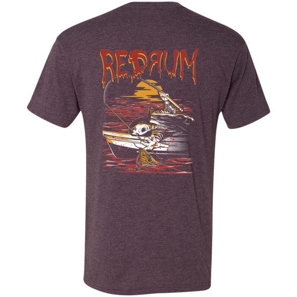 Red Drum (Back Print ) Premium Triblend Tee