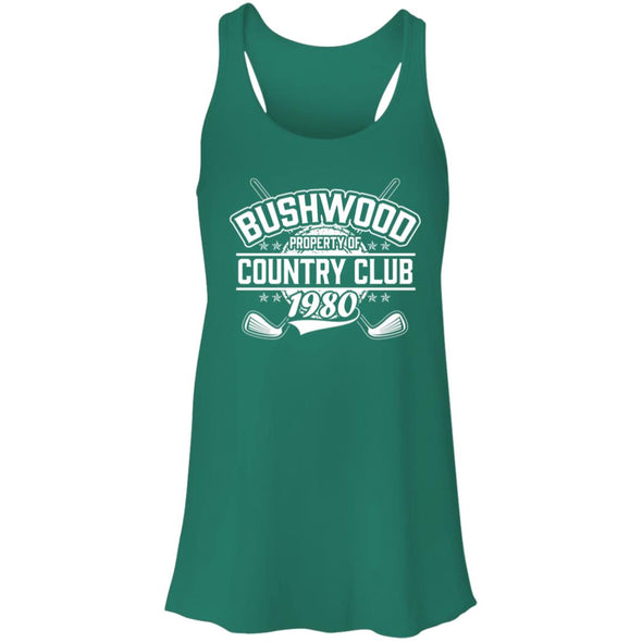 Bushwood Property of Flowy Racerback Tank