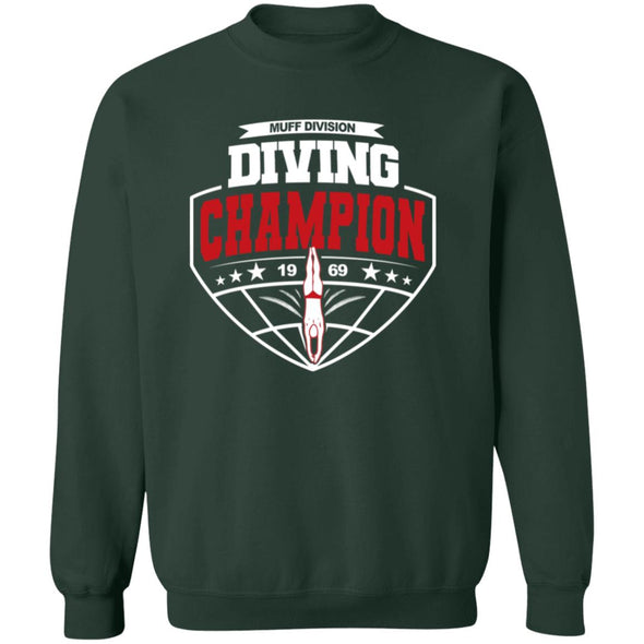 Muff Diving Champion Crewneck Sweatshirt