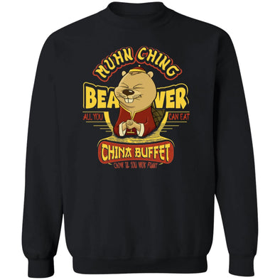 Muhn Ching Beaver Buffet Crewneck Sweatshirt