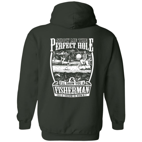 Perfect Fishing Hole Hoodie (BACK PRINT)