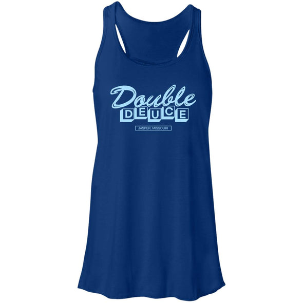 Double Deuce  Flowy Racerback Tank