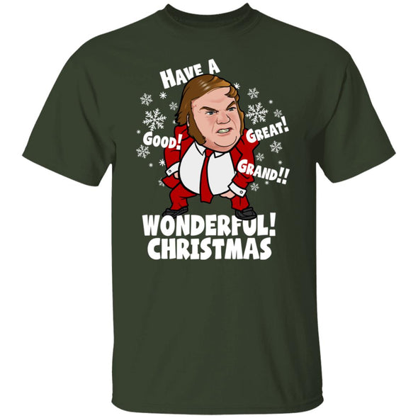 Good Great Grand Wonderful Christmas Cotton Tee