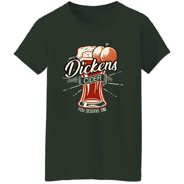 Dickens Cider Vintage Ladies Cotton Tee