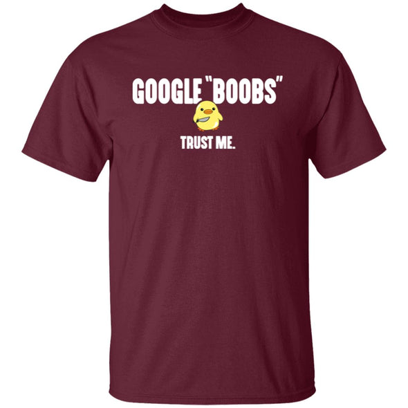 Google "Boobs" Cotton Tee